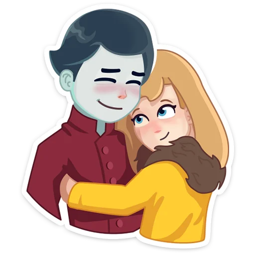 Стикерпак KayAndGerda_AFilinkov для Telegram — скачать