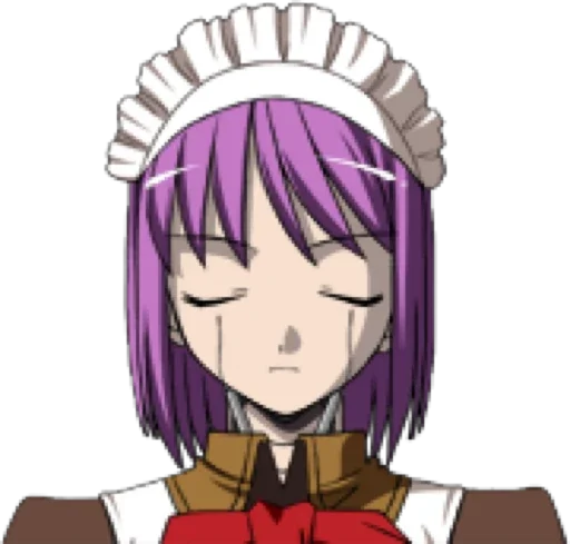 🤖 Стикер «Tsukihime Melty Blood» для Telegram