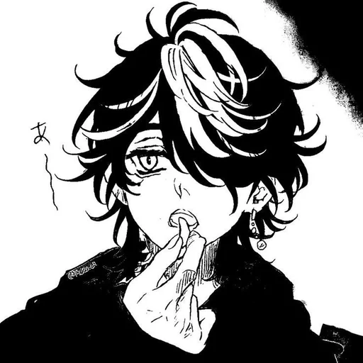 🍃 Стикер «Kazutora Hanemiya» для Telegram