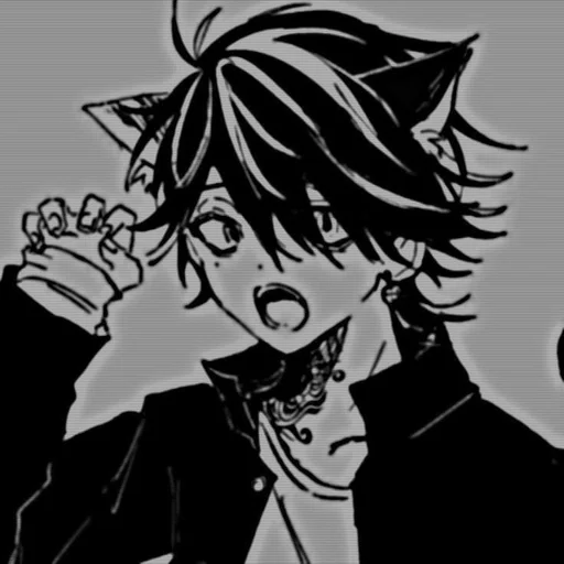 🍃 Стикер «Kazutora Hanemiya» для Telegram