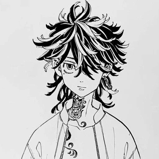 🍃 Стикер «Kazutora Hanemiya» для Telegram