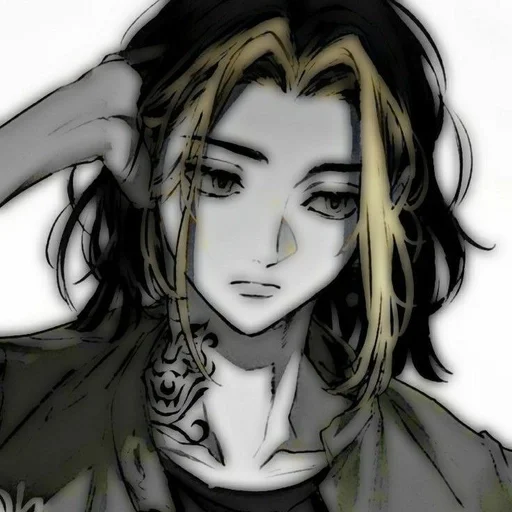 🍃 Стикер «Kazutora Hanemiya» для Telegram
