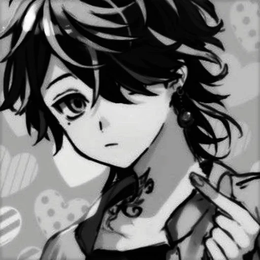 🍃 Стикер «Kazutora Hanemiya» для Telegram