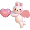 💕 Эмодзи «𝟹𝑑𝑐𝑡𝑒» для Telegram
