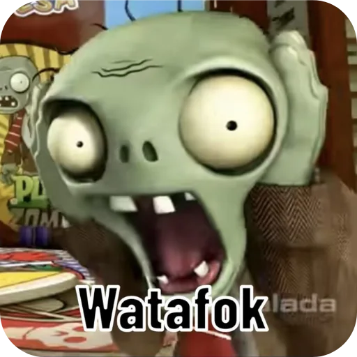 🧸 Стикер «PvZ» для Telegram