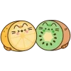 🤩 Эмодзи «Pusheen #food #cute» для Telegram