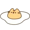 🤩 Эмодзи «Pusheen #food #cute» для Telegram