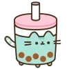 🤩 Эмодзи «Pusheen #food #cute» для Telegram