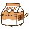 🤩 Эмодзи «Pusheen #food #cute» для Telegram