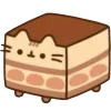 🤩 Эмодзи «Pusheen #food #cute» для Telegram