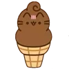 🌟 Эмодзи «Pusheen #food #cute» для Telegram