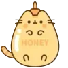 🤩 Эмодзи «Pusheen #food #cute» для Telegram