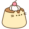 🤩 Эмодзи «Pusheen #food #cute» для Telegram
