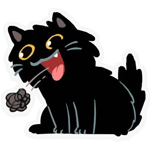 🤪 Эмодзи «Набор эмоджи с котиком Кефиром из ВК в качестве» для Telegram