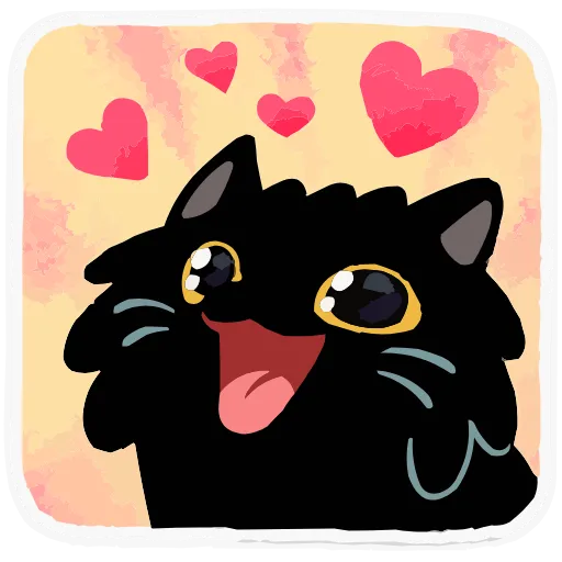 🥰 Эмодзи «Набор эмоджи с котиком Кефиром из ВК в качестве» для Telegram