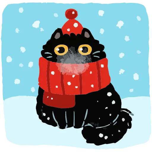 🤩 Эмодзи «Кот Кефир» для Telegram