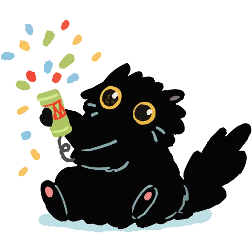 🤩 Эмодзи «Кот Кефир» для Telegram
