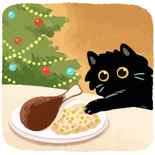 🤩 Эмодзи «Кот Кефир» для Telegram