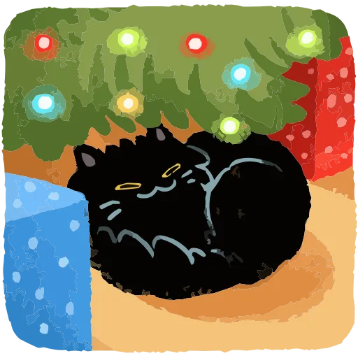 🤩 Эмодзи «Кот Кефир» для Telegram