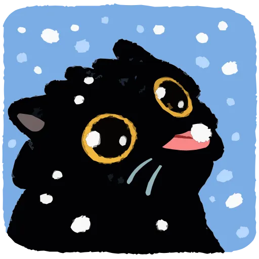 🤩 Эмодзи «Кот Кефир» для Telegram