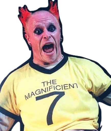Стикерпак Keith Flint для Telegram — скачать