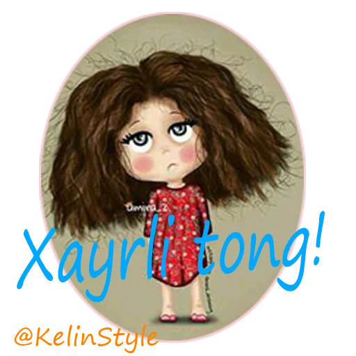 💤 Стикер «kelinstyle» для Telegram