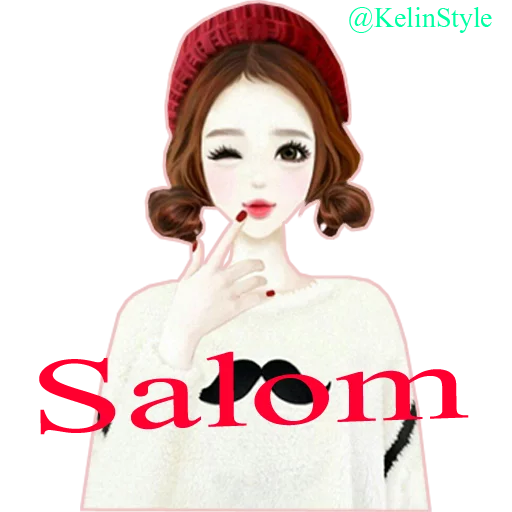 Стикерпак kelinstyle для Telegram