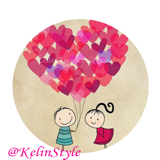 ❤ Стикер «kelinstyle» для Telegram