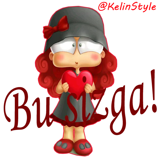 😘 Стикер «kelinstyle» для Telegram