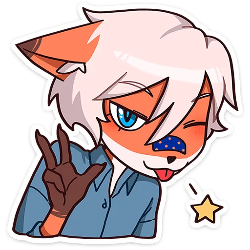 😉 Стикер «Кенн» для Telegram