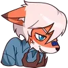 😞 Эмодзи «Кенн» для Telegram