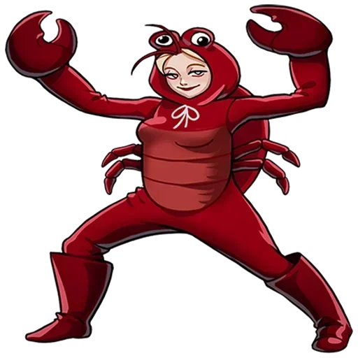 🦀 Стикер «Кэнси Без Текста» для Telegram