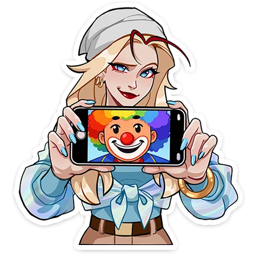 🌟 Стикер «Кэнси» для Telegram