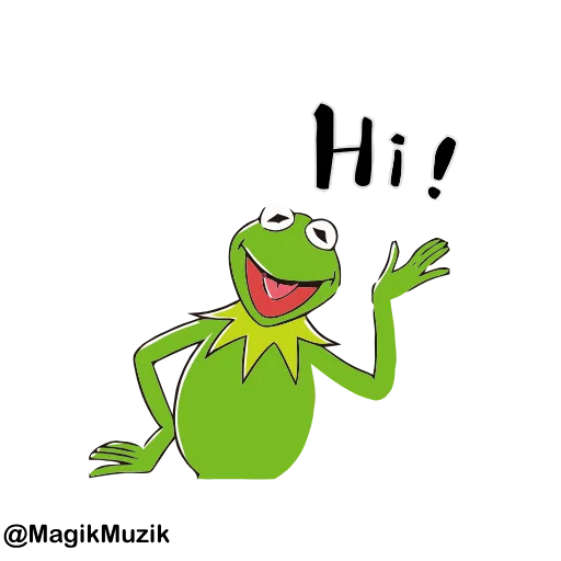Стикерпак Kermit для Telegram — скачать