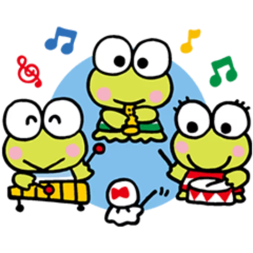 Стикерпак KEROKEROKEROPPI для Telegram — скачать
