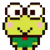 🐸 Эмодзи «૮꒰ ｡っ -｡꒱ఎ ⃝ ⊹ ◜ ♡ 𝅭» для Telegram