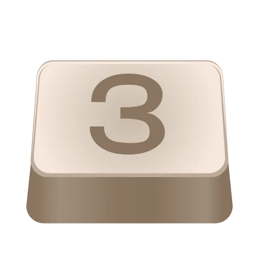 ⌨️ Эмодзи «keyboard typing (cream)» для Telegram