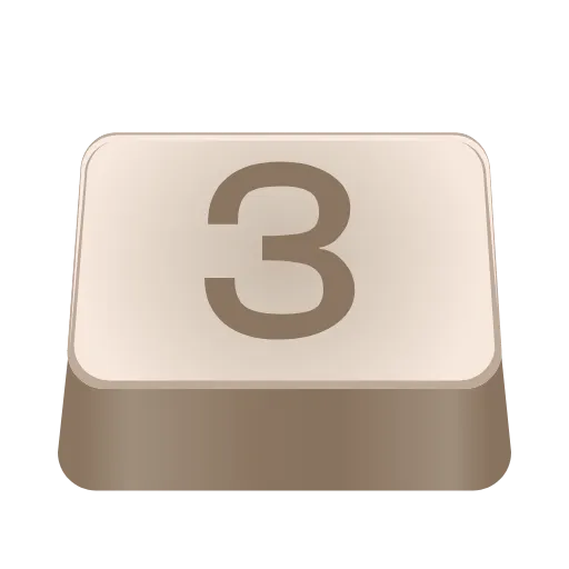 ⌨️ Эмодзи «keyboard typing (cream)» для Telegram