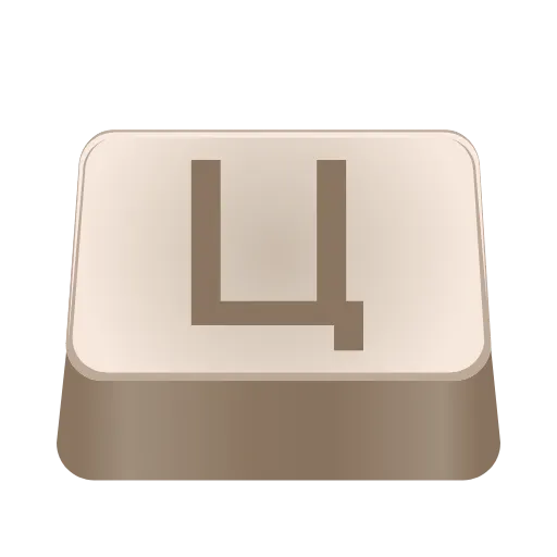 ⌨️ Эмодзи «keyboard typing (cream)» для Telegram