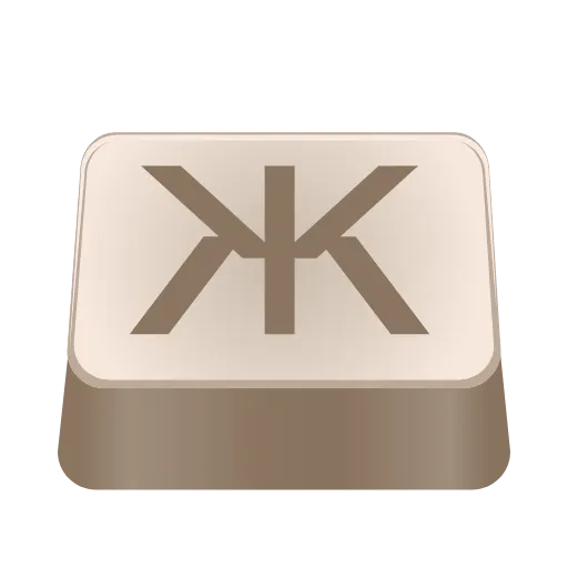 ⌨️ Эмодзи «keyboard typing (cream)» для Telegram