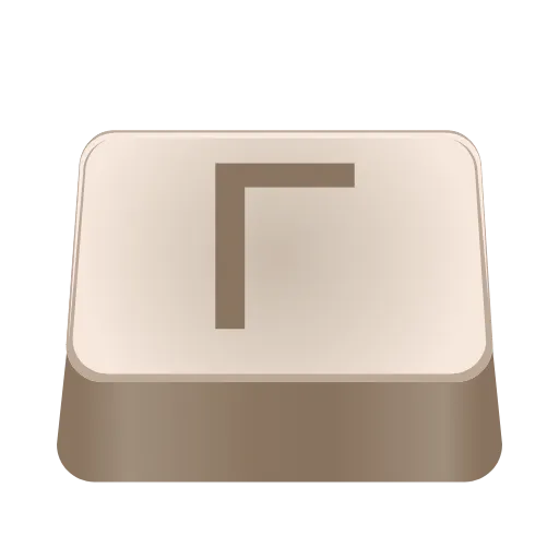 ⌨️ Эмодзи «keyboard typing (cream)» для Telegram