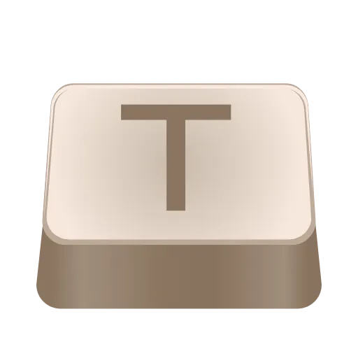 ⌨️ Эмодзи «keyboard typing (cream)» для Telegram