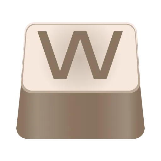 ⌨️ Эмодзи «keyboard typing (cream)» для Telegram