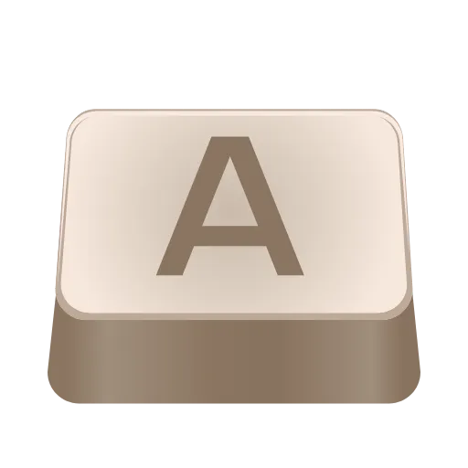 ⌨️ Эмодзи «keyboard typing (cream)» для Telegram