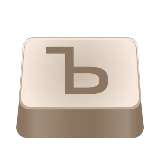 ⌨️ Эмодзи «keyboard typing (cream)» для Telegram