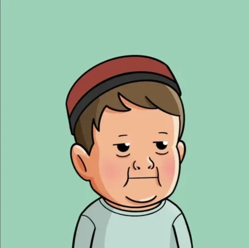 🤩 Стикер «Аниме Хасбик» для Telegram