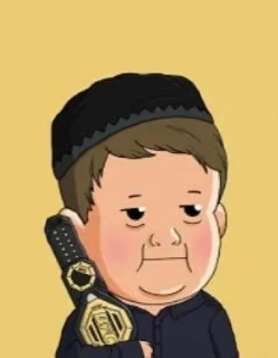 🤩 Стикер «Аниме Хасбик» для Telegram