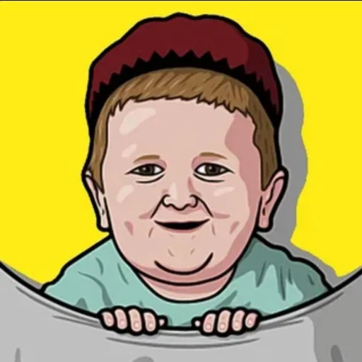 🤩 Стикер «Аниме Хасбик» для Telegram