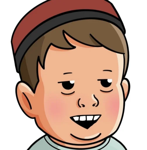 🤩 Стикер «Аниме Хасбик» для Telegram