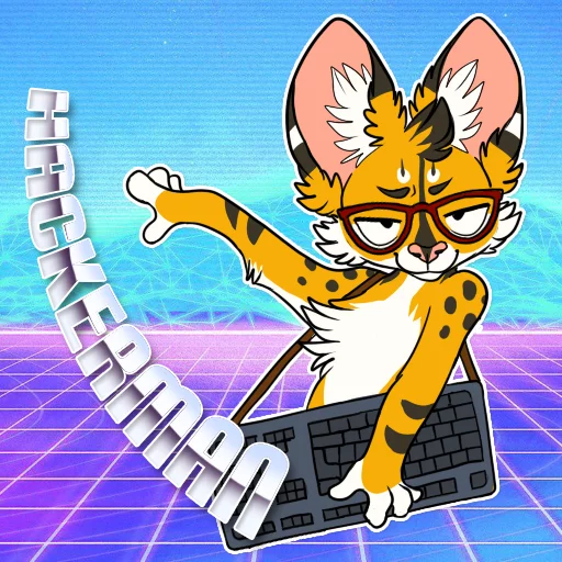 ⌨️ Стикер «Khaleesi Serval» для Telegram